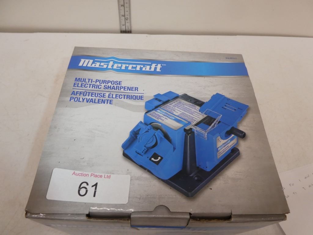 Mastercraft multipurpose electric sharpener
