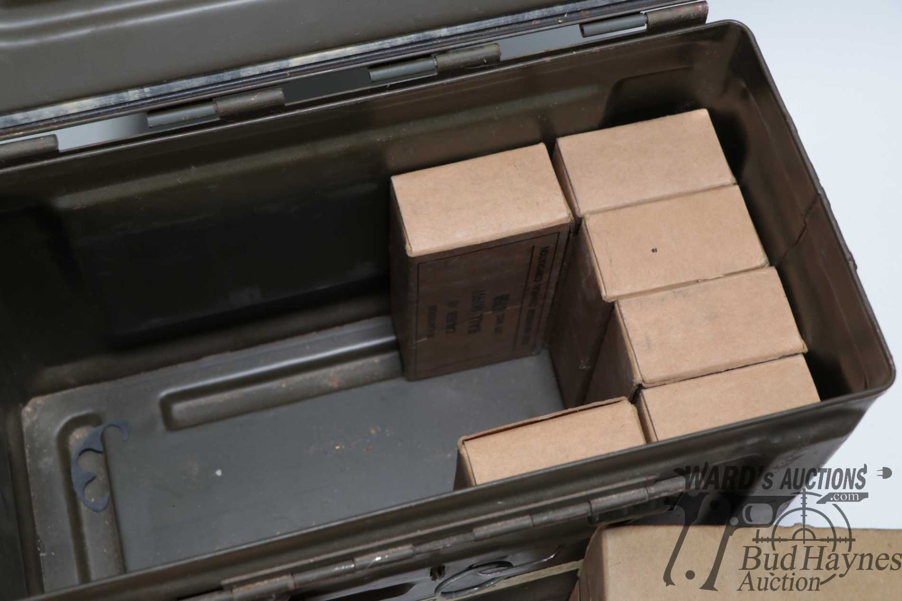 Count Boxes Eleven full 50 count boxes of .45 ACP ammunition in vintage Olin ...