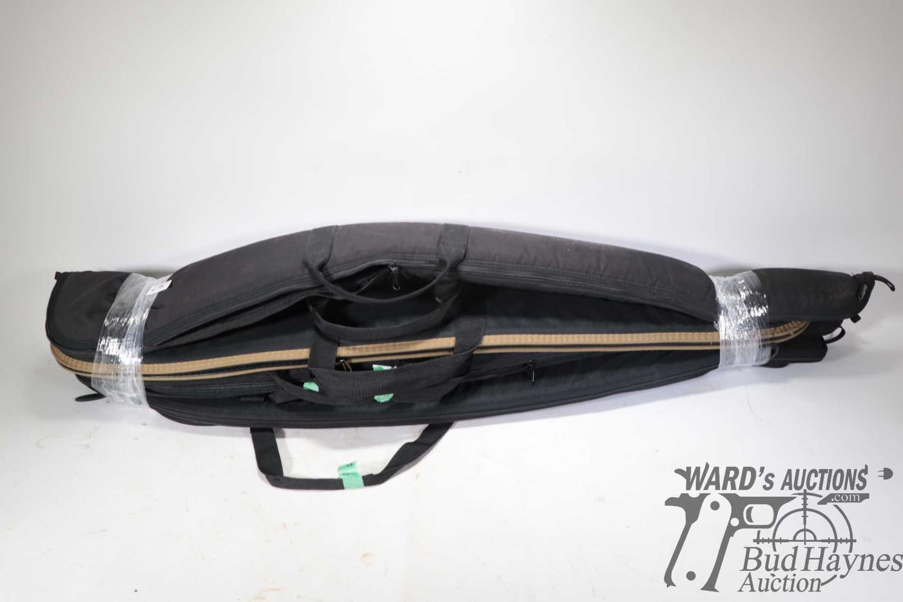 Four soft rifle cases