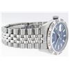 Image 3 : Rolex Stainless Steel 36MM Blue Index Diamond Oyster Perpetual Datejust Wristwat
