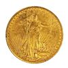 Image 1 : 1908 N/M $20 St. Gaudens Double Eagle Gold Coin XF