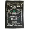 Image 1 : Moroccan Black Flag 3' x 5'