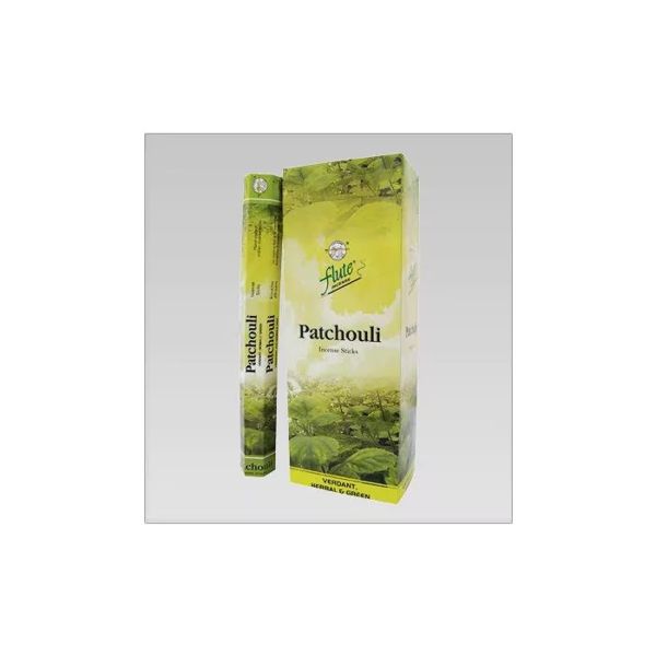 Flute Incense - Patchouli - 120 Sticks (9") (6 Packs of 20)