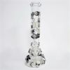 Image 1 : 14" Infyniti Brand Beaker Tube - Glow in the Dark Alien Design