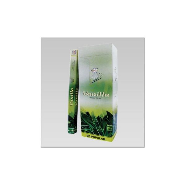 Flute Incense - Vanilla - 120 Sticks (9") (6 Packs of 20)
