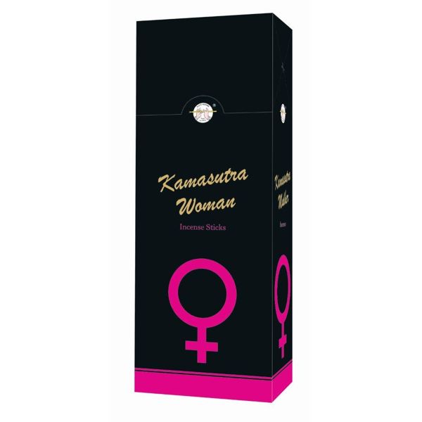 Flute Incense - Kamasutra Woman - 120 Sticks (9") (6 Packs of 20)