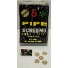 Image 1 : Box of 500 Pipe Screens (100 packs of 5)