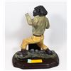 Image 2 : HIGH QUALITY WEREWOLF STATUE (MISSING ONE HAND)