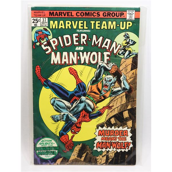 MARVEL TEAM UP SPIDERMAN / MAN WOLF #37