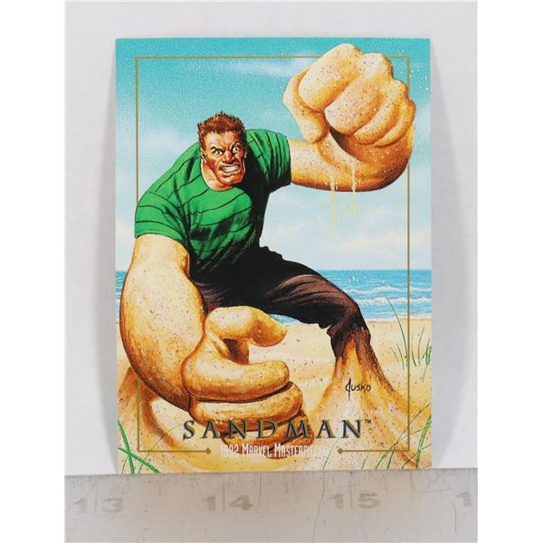 1992 MARVEL MASTERPIECES SANDMAN CARD