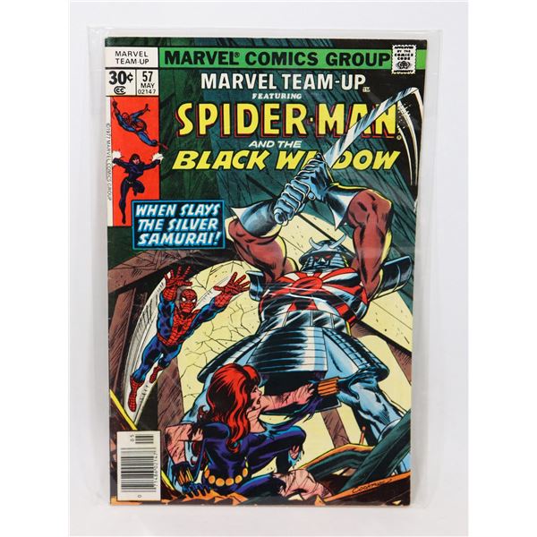 MARVEL TEAM UP SPIDERMAN AND THE BLACK WIDOW #57