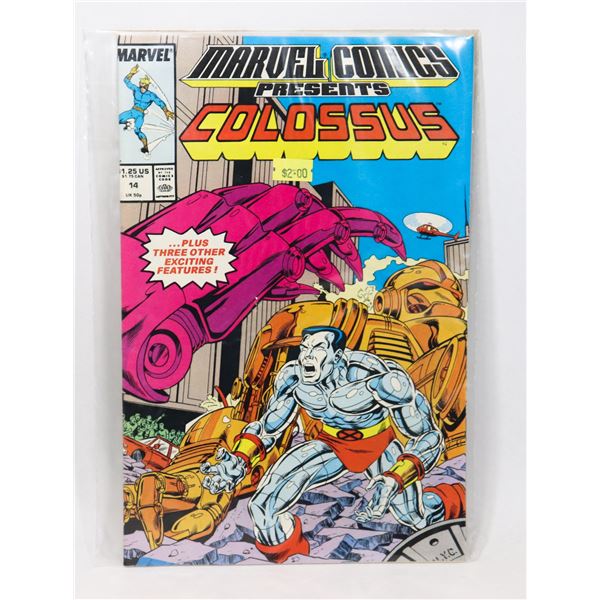 MARVEL COMICS PRESENTS COLOSSUS #14