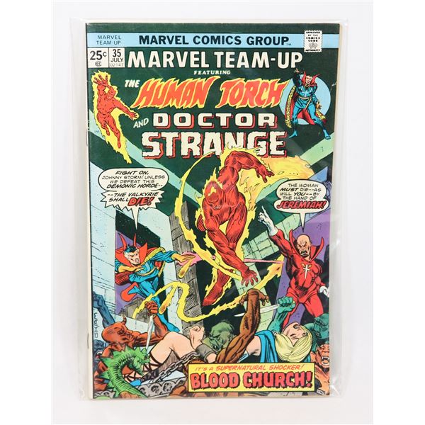 MARVEL TEAM UP HUMAN TORCH/ DOCTOR STRANGE #35