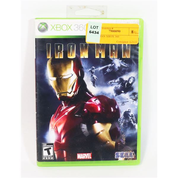 IRON MAN XBOX 360