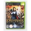 Image 1 : XBOX THE LORD OF THE RING THE RETURN OF THE KING