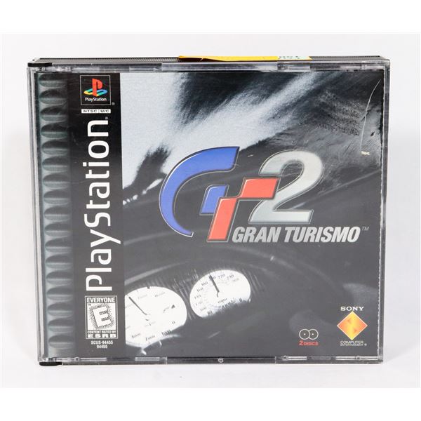 PLAYSTATION GT-2 GRAN TURISMO COMPUTER DISC GAMES