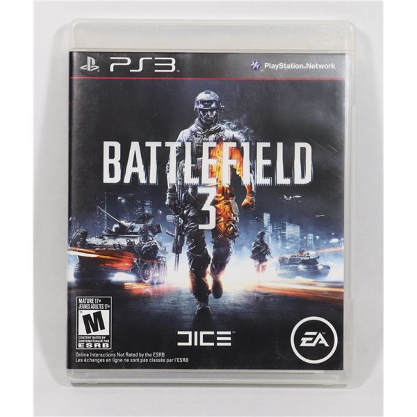 PS3 BATTLEFIELD 3