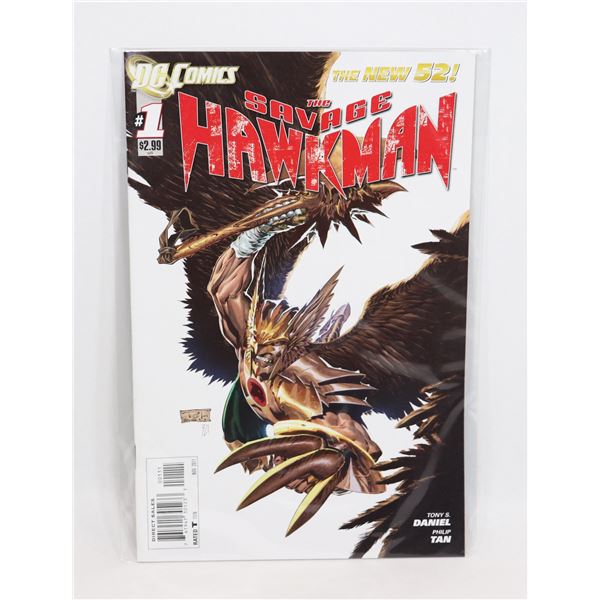 THE SAVAGE HAWKMAN #1