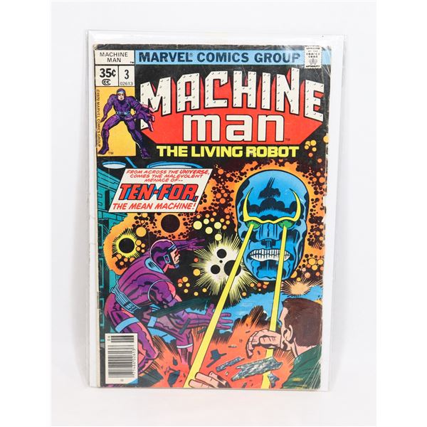 MARVEL MACHINE MAN #3 (1978) (JACK KIRBY)