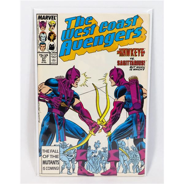 MARVEL WEST COAST AVENGERS #27 (1987)