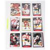 Image 1 : 1 SHEET OF 9 ASSORTED CALGARY FLAMES