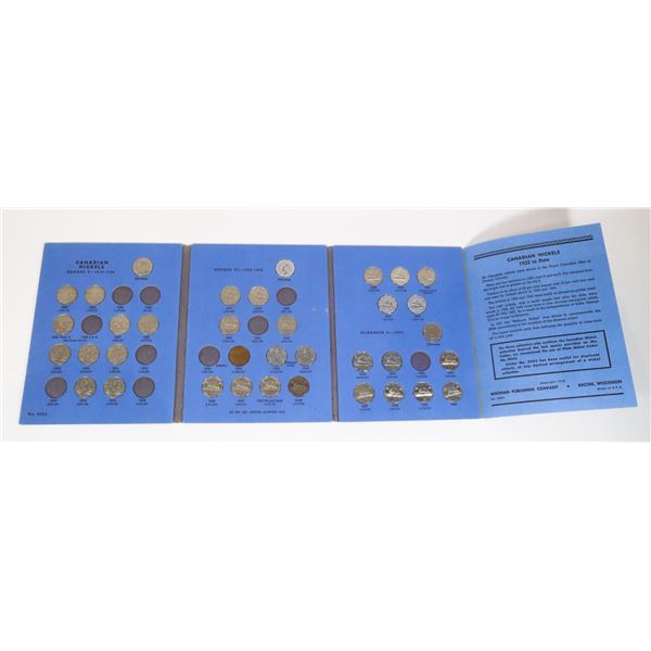 1 BLUE NICKEL BOOK NOT COMPLETE KING GEORGE V &