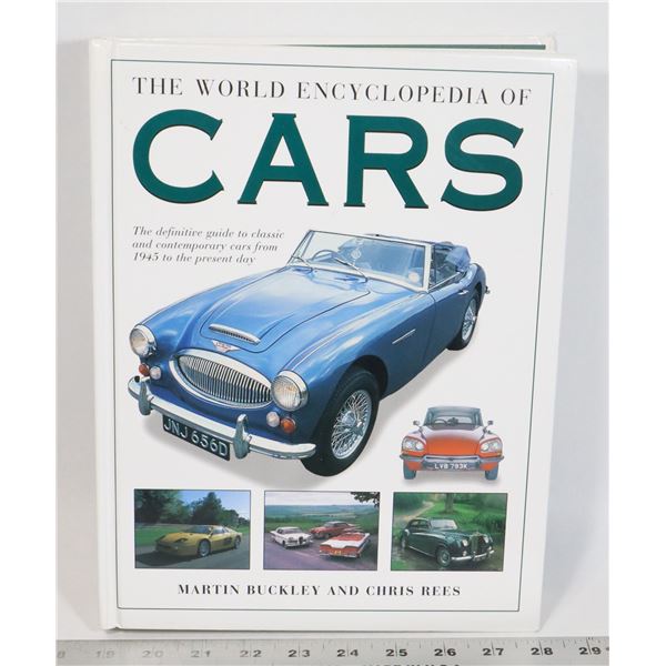 THE WORLD ENCYCLOPEDIA OF CARS HARD COVER BOOK