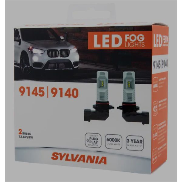 SYLVANIA LED 9145 HEADLIGHTS  6000K COOL WHITE