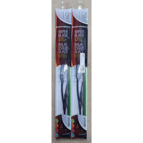 2 EROVISION 19" WIPER BLADES EW1019
