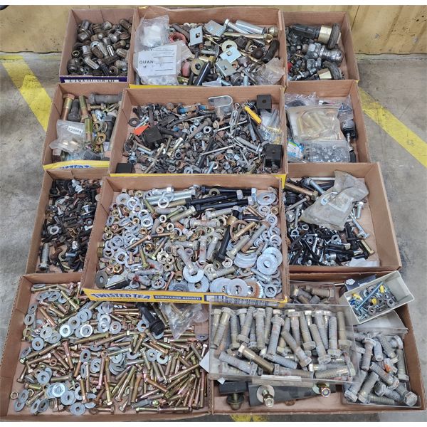 PALLET ASST BOLTS / NUTS / WASHERS /ETC.
