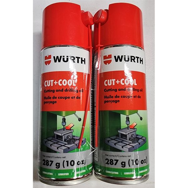 2 WURTH CUT + COOL CUTTING & DRILLING OIL