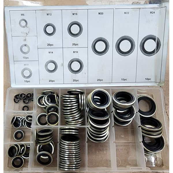 ASST. SELF CENTERING BONDED SEAL 