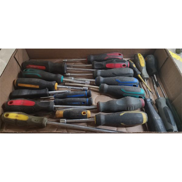 FLAT ASST. SCREWDRIVERS