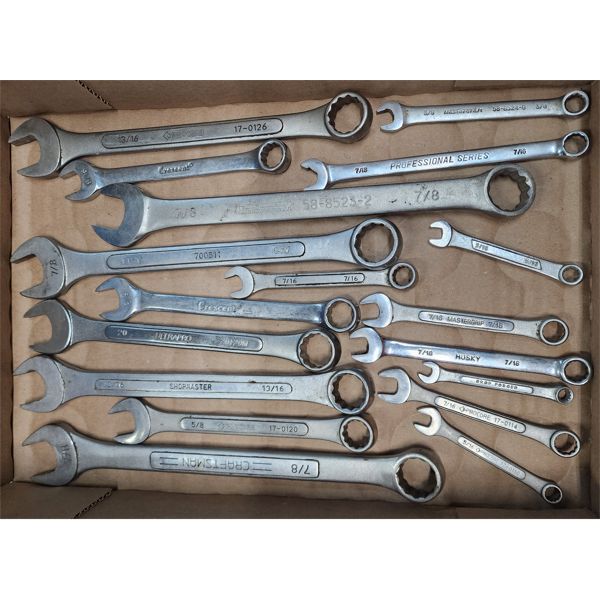FLAT ASST. SIZE WRENCHES