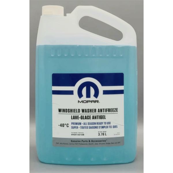 CASE OF 4 MOPAR -40C WINDSHIELD WASHER ANTIFREEZE