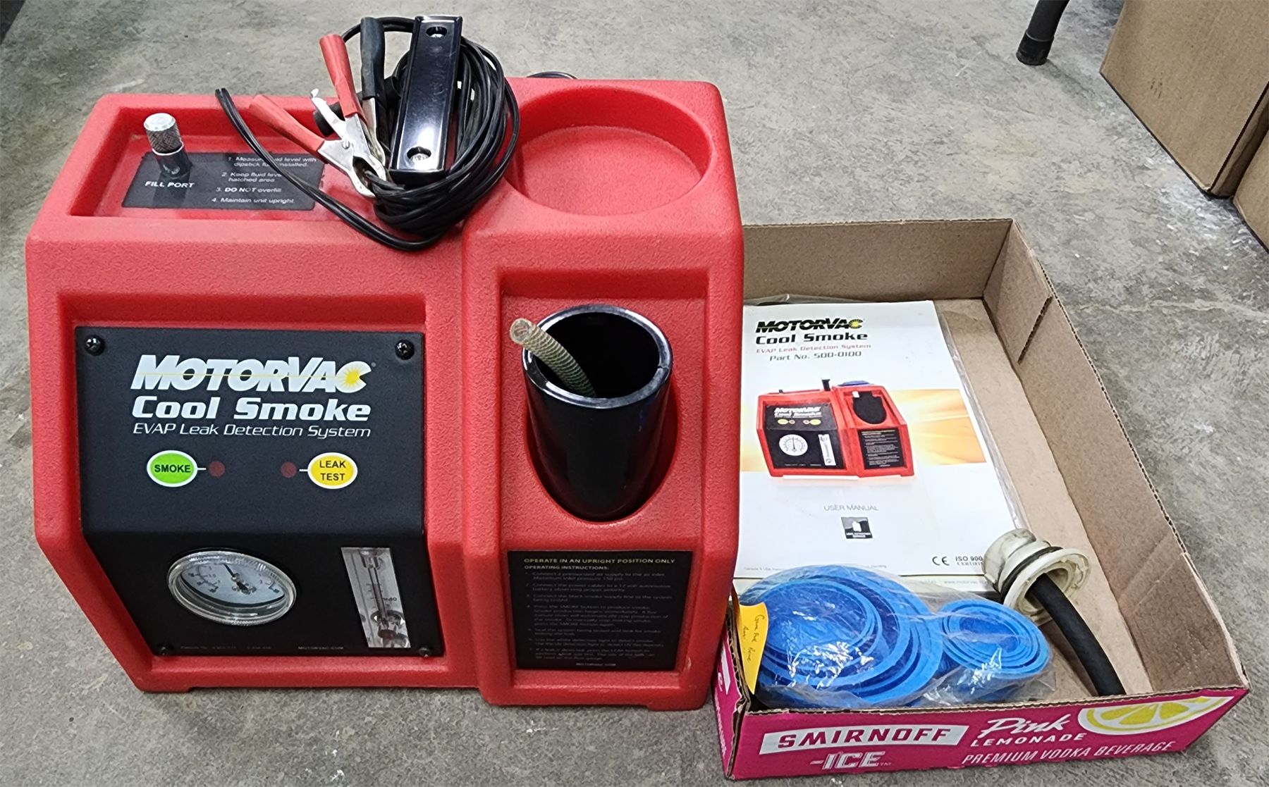 MOTORVAC COOL SMOKE EVAP LEAK DETECTION SYSTEM
