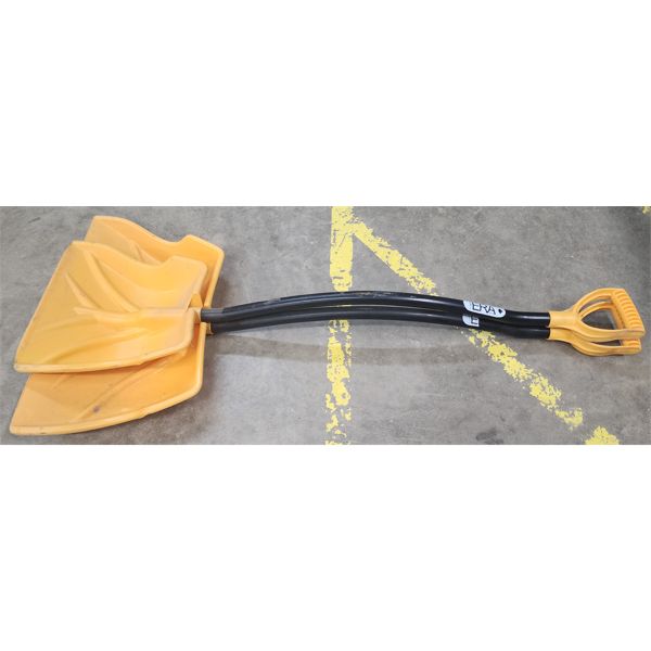 PAIR OF MATCHING WINTER SHOVELS