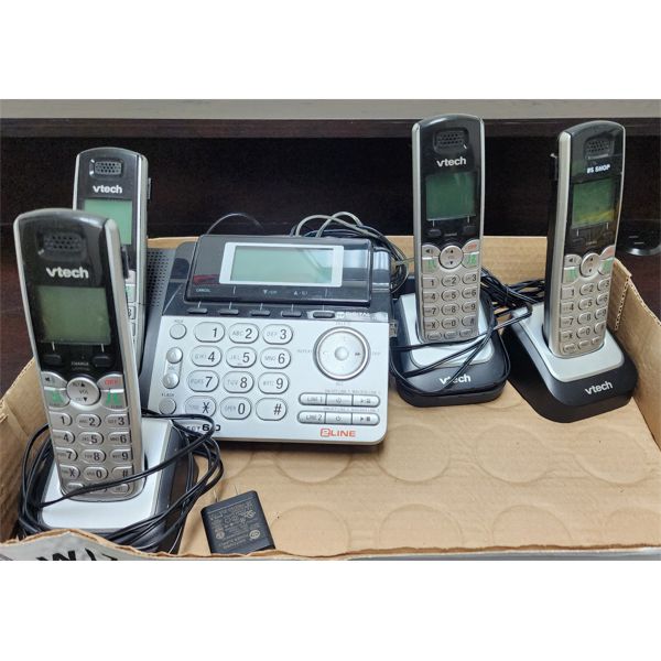 VTECH 4 HANDSET / 2 LINE - DECT 6.0 TELEPHONE SET