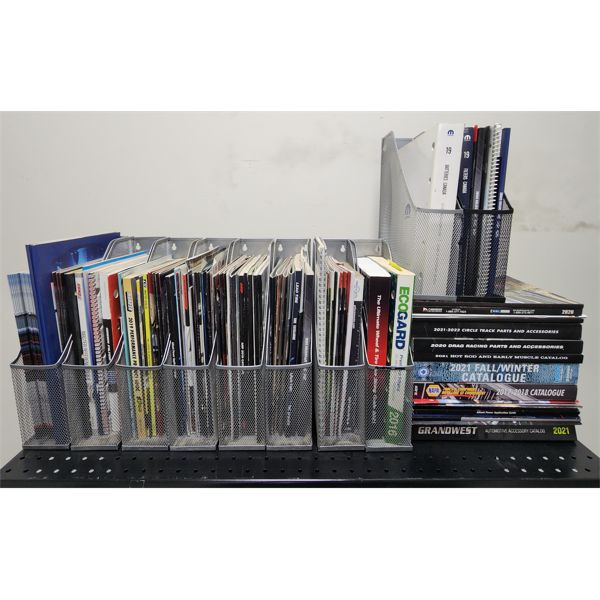 LOT OF ASST. BROCHURES / PARTS CATALOGS / ETC.