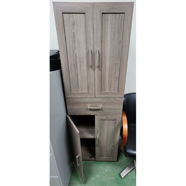 WALL BOOK CASE W/ MIDDLE DRAWER
