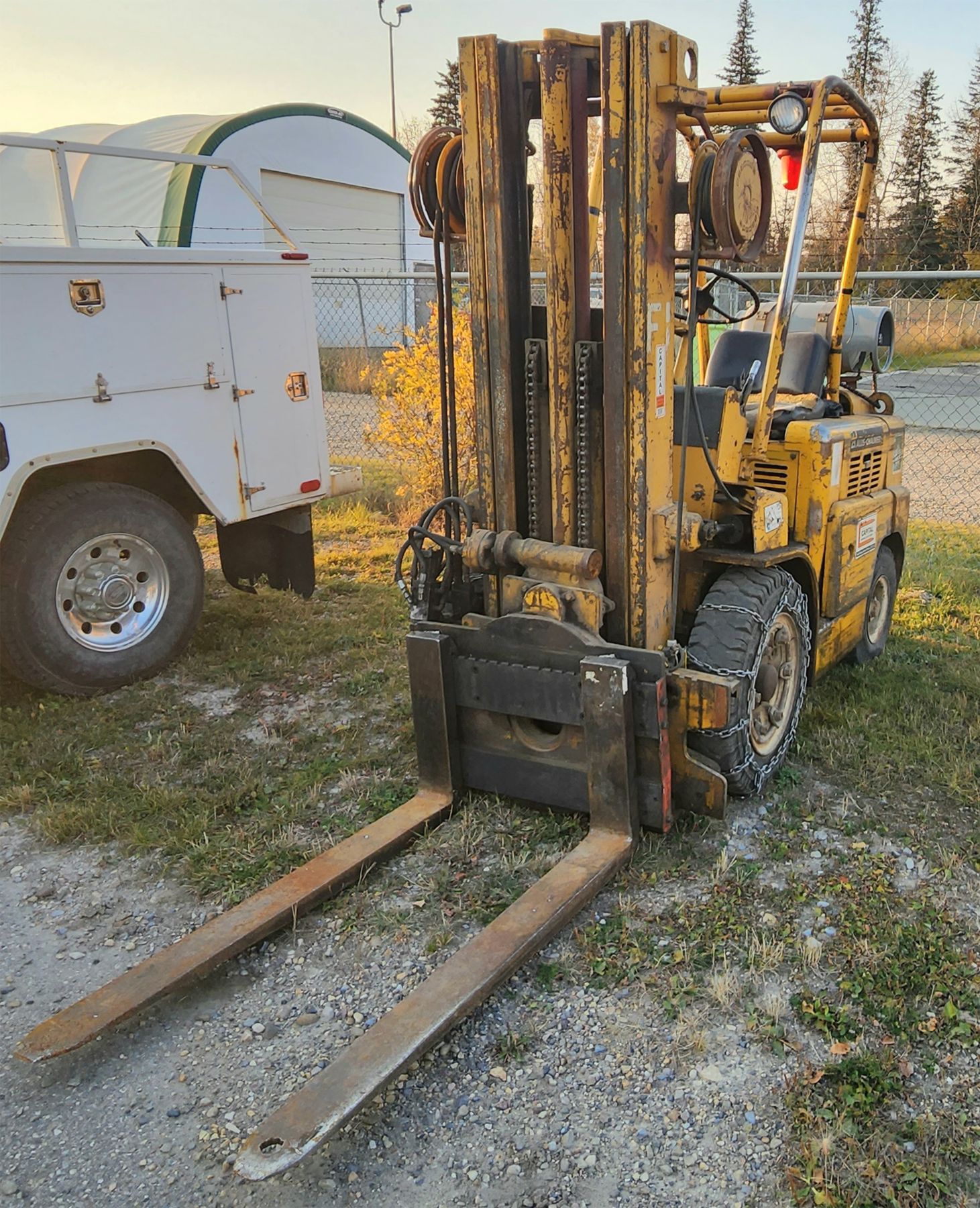 1976 Allis-Chalmers 706B Forklift - Beeman Equipment Sales