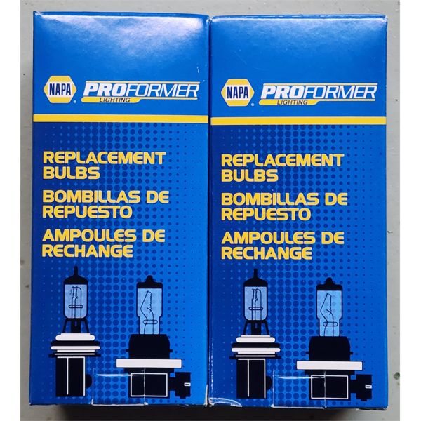2 NAPA PROFORMER 1255H11 BULBS