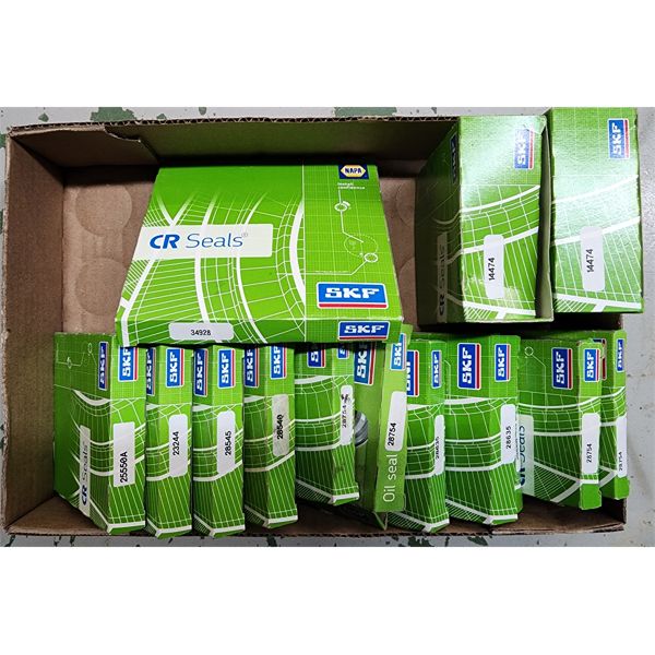 ASST. SKF SEALS INCL. 14474 28635 28754 ETC.