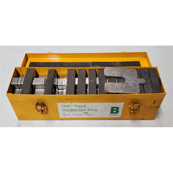 DMR PRECUT STAINLESS STEEL SHIMS ASST. SIZES