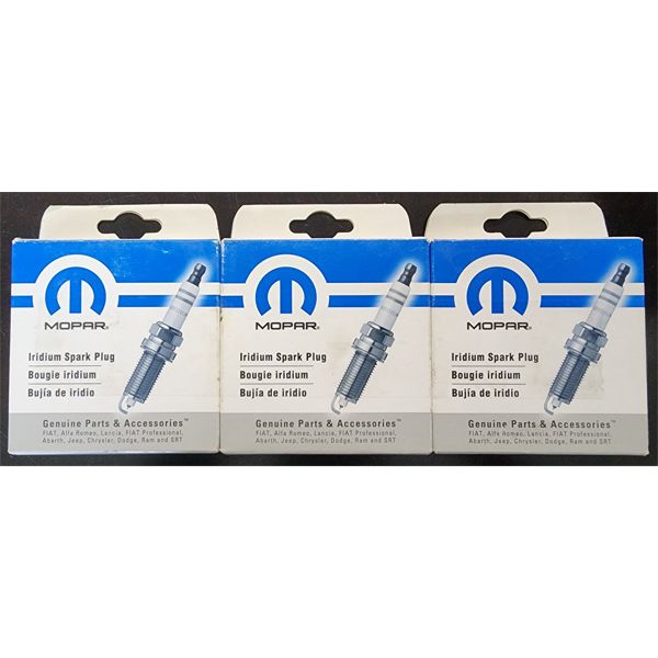3 BXS MOPAR IRIDIUM SPARK PLUGS