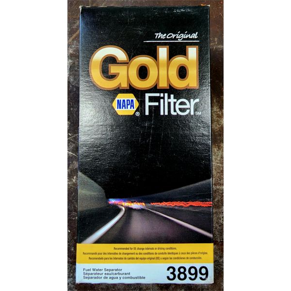 NAPA GOLD 3899 FUEL WATER SEPARATOR MSRP $206