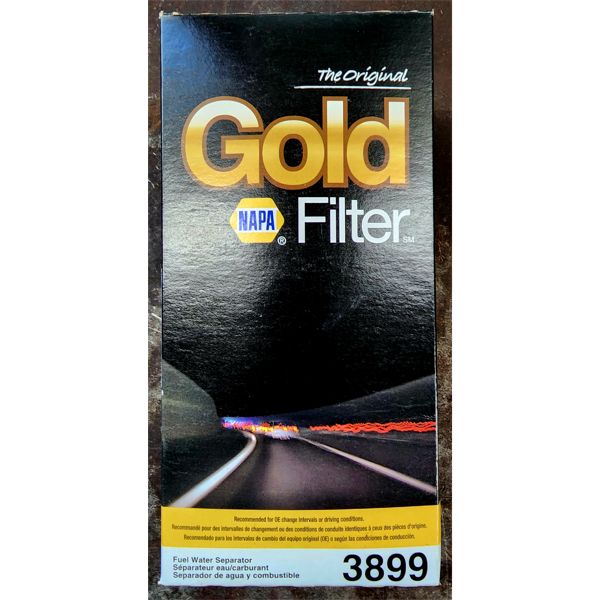 NAPA GOLD 3899 FUEL WATER SEPARATOR MSRP 206
