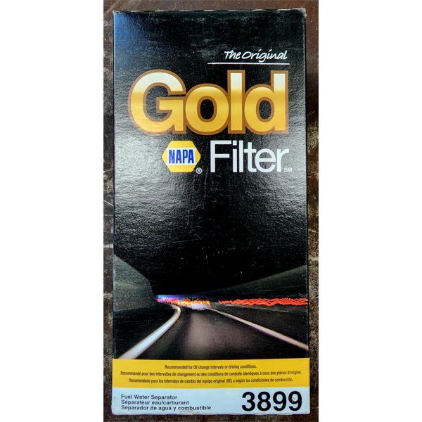 NAPA GOLD 3899 FUEL WATER SEPARATOR MSRP $206