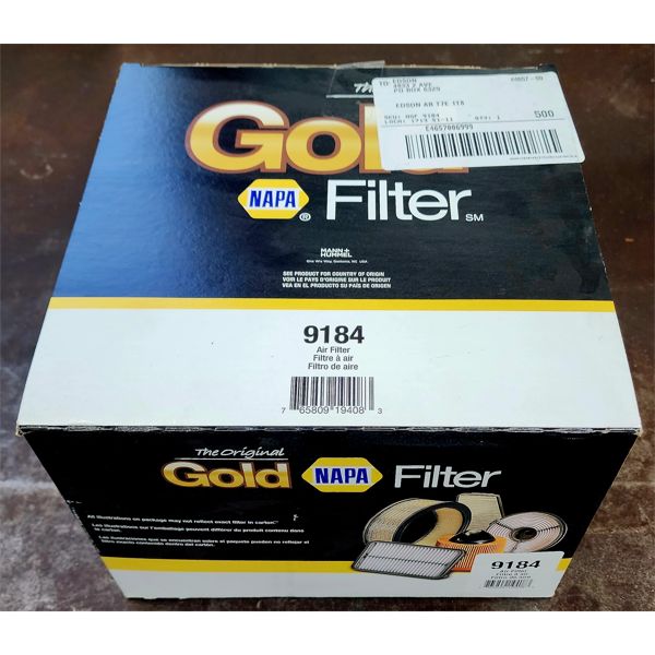 NAPA GOLD 9184 AIR FILTER