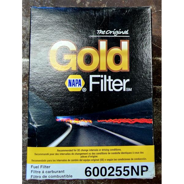 NAPA GOLD 600255NP FUEL FILTER MSRP $161